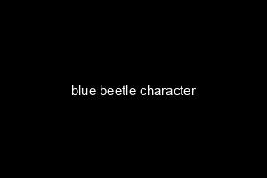 blue beetle character